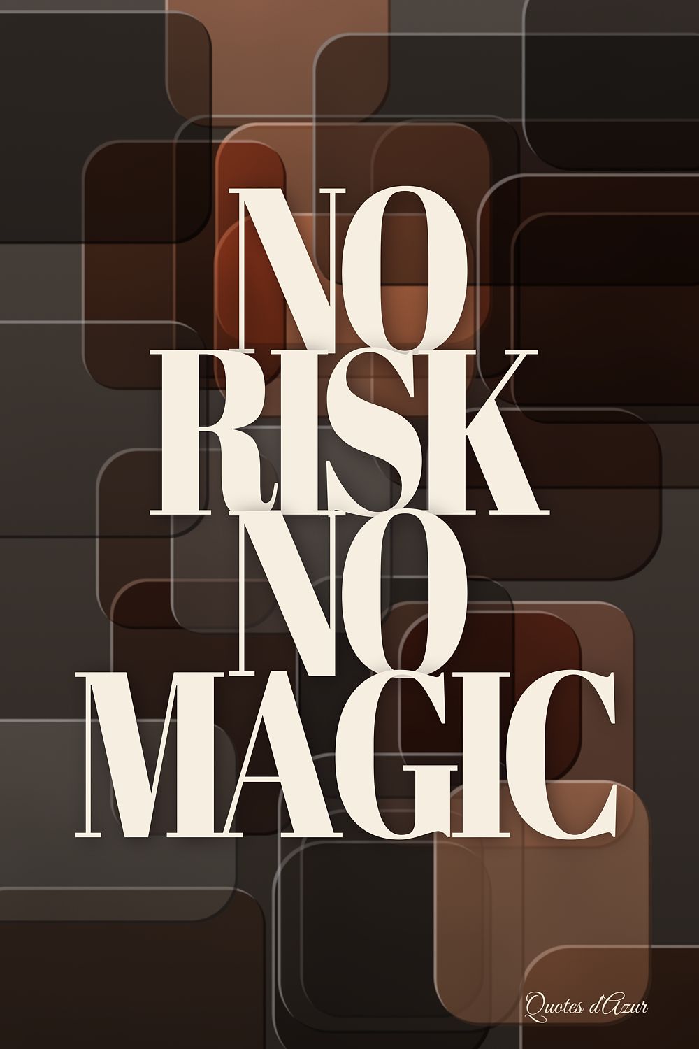 No Risk No Magic – Cream.