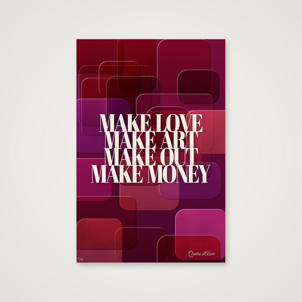 Make Love Make Art – Cream.