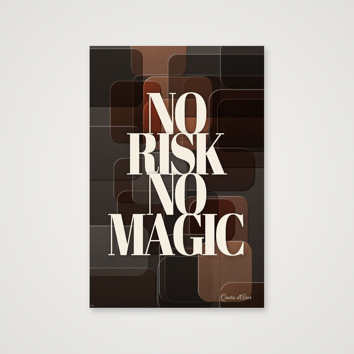 No Risk No Magic – Cream.
