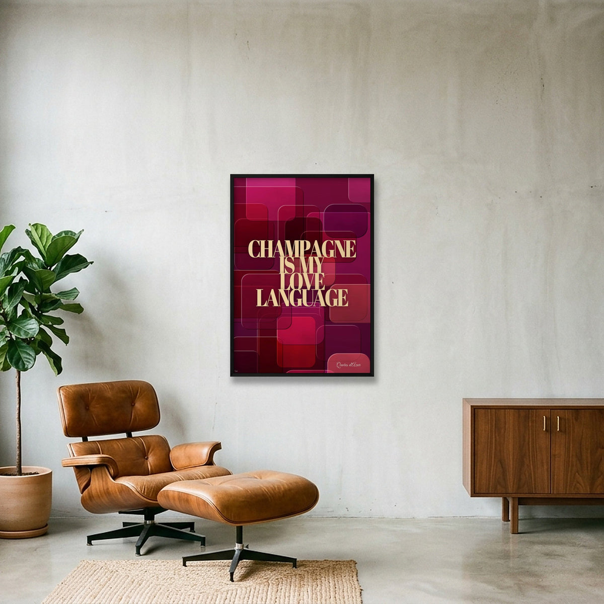 Champagne Is My Love Language – Champagne | Framed.