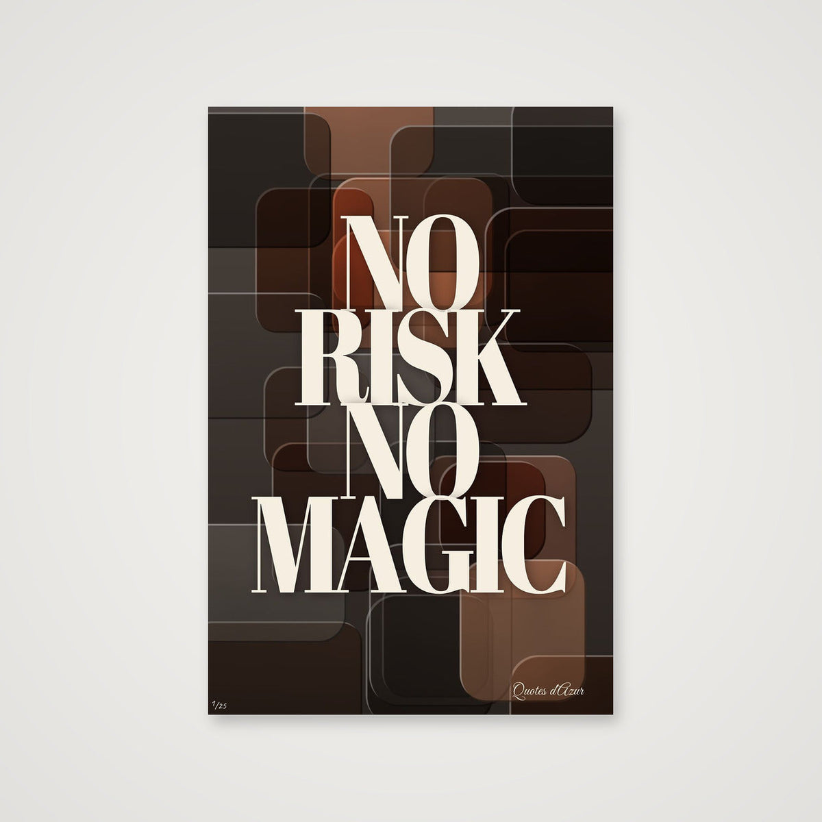 No Risk No Magic – Cream.