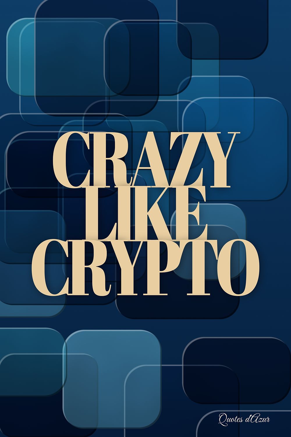 Crazy Like Crypto – Champagne.