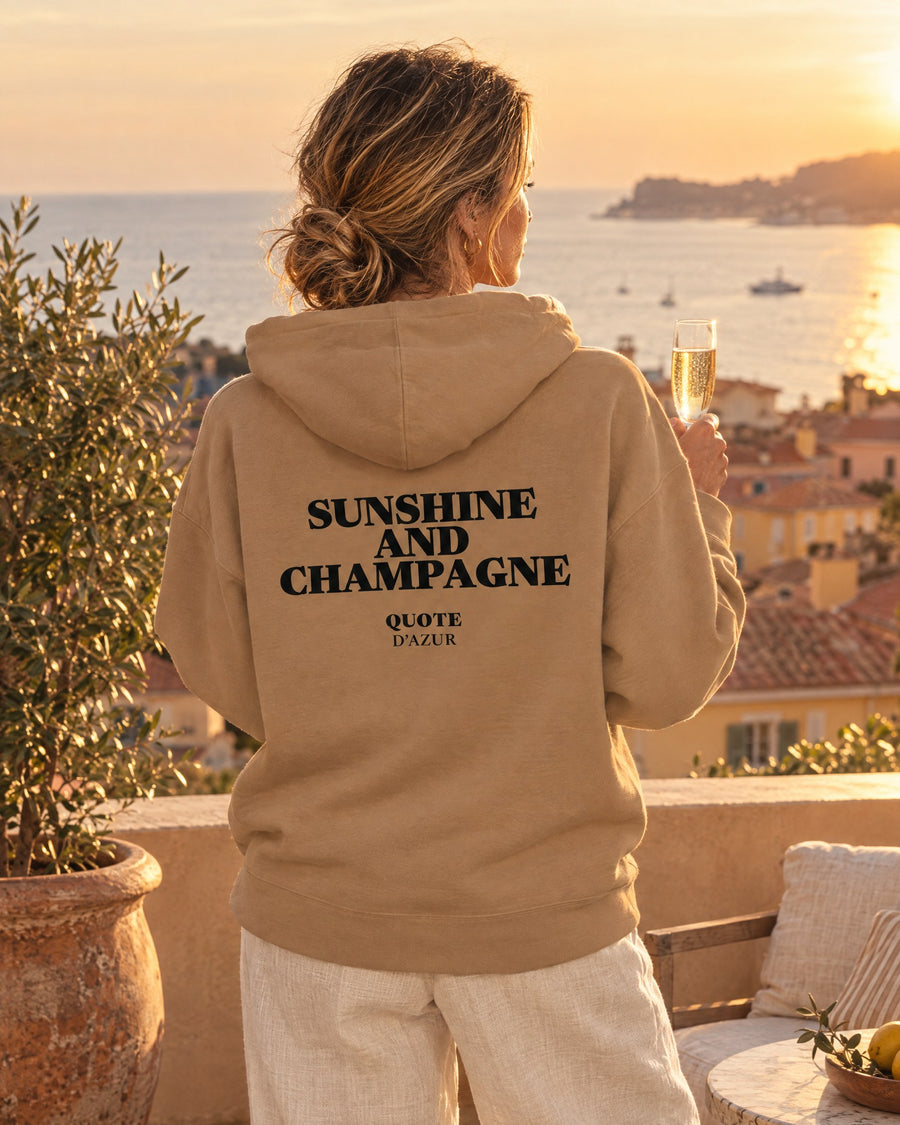 Sunshine and Champagne – Premium Hoodie