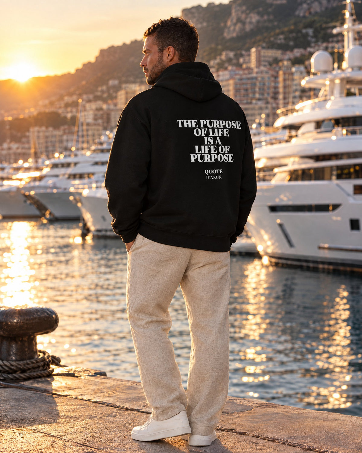 Quote d'Azur campaign image (created with AI)
