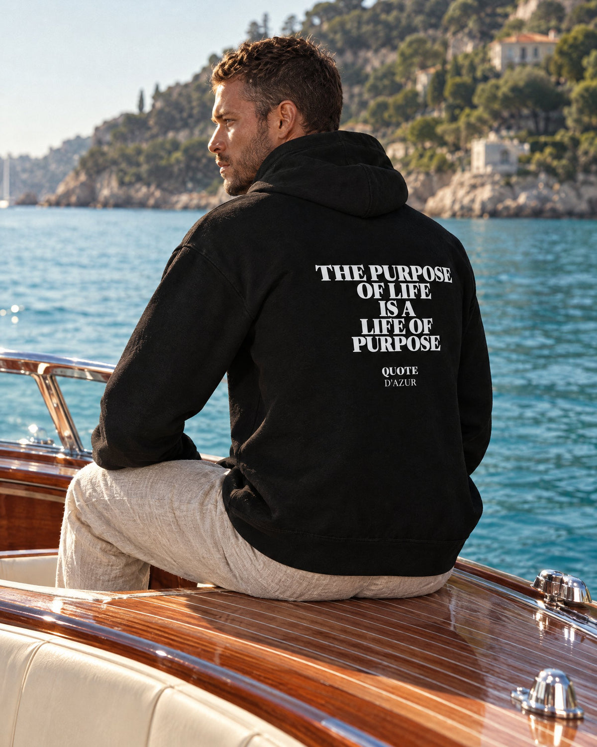 Quote d'Azur campaign image (created with AI)