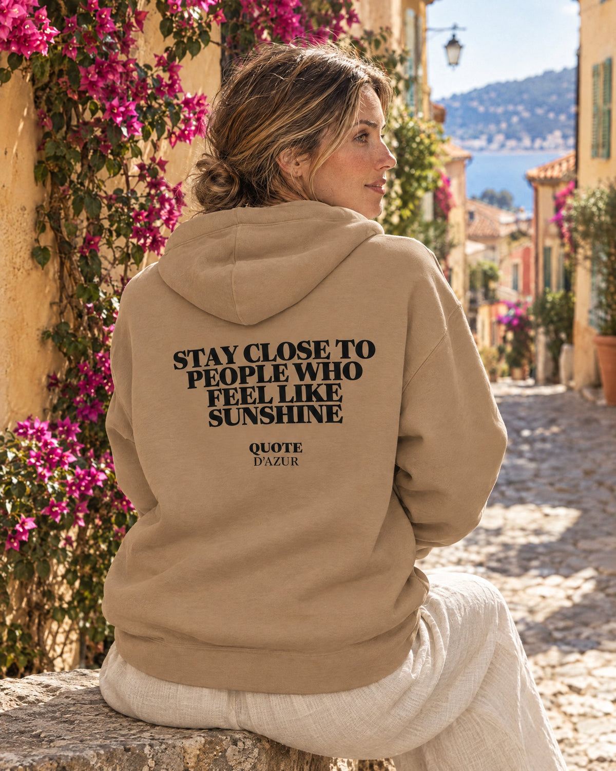 Quote d'Azur campaign image (created with AI)